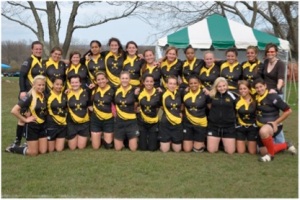 The SCSU Women's Rugby Team