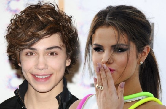 Selena Gomez and new love interest George Shelley of the UK boy band, Union J.
