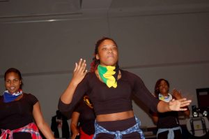 SCSU Students of the West Indian Society dance